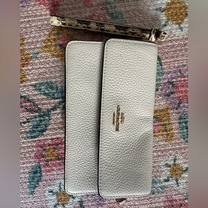 Coach Cream Leather Wallet